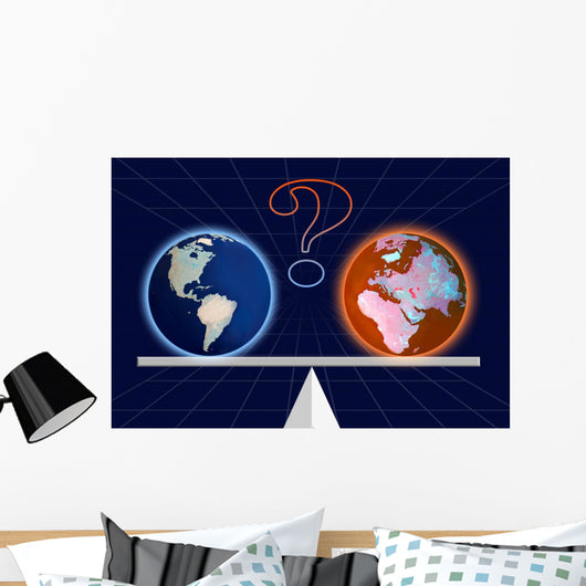 Global Weather Wall Decal