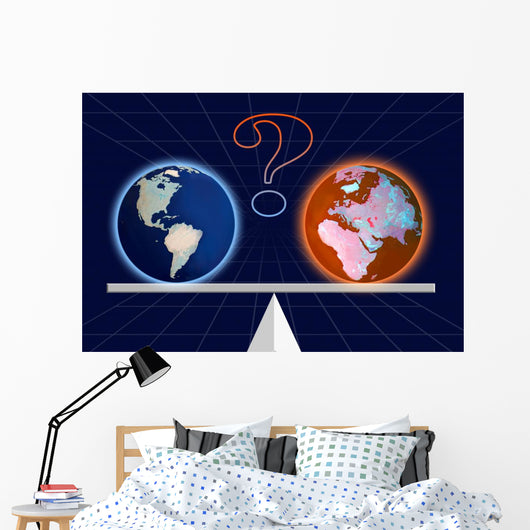 Global Weather Wall Decal