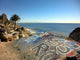 Concrete Slab with Graffiti Wall Decal