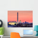 Washington DC Twilight Skyline Wall Decal