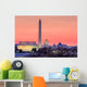 Washington DC Twilight Skyline Wall Decal