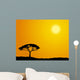 African Tree Wall Decal