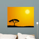 African Tree Wall Decal