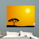 African Tree Wall Decal