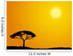 African Tree Wall Decal