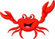 Funny Cartoon Crab Wall Decal