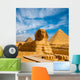 Full Sphinx Profile Pyramids Wall Decal