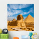 Full Sphinx Profile Pyramids Wall Decal