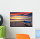 Boat and Sunrise Wall Decal