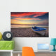 Boat and Sunrise Wall Decal