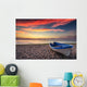 Boat and Sunrise Wall Decal