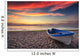 Boat and Sunrise Wall Decal