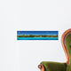 Exotic Palms Tropical Beach Wall Decal Panoramic Wall Decal
