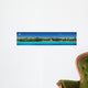 Exotic Palms Tropical Beach Wall Decal Panoramic Wall Decal