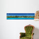 Exotic Palms Tropical Beach Wall Decal Panoramic Wall Decal