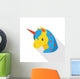 Fairy Tale Unicorn Flat Wall Decal