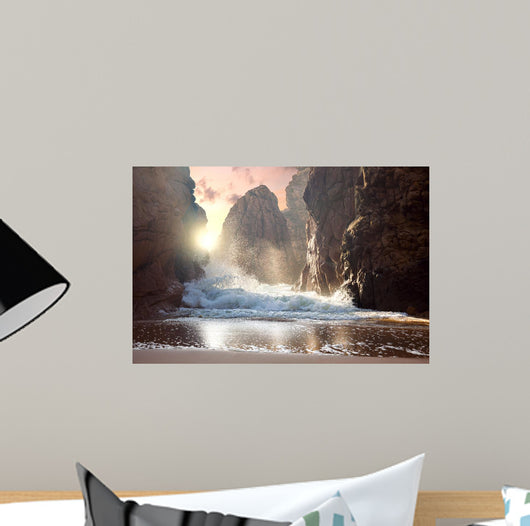 Fantastic Big Rocks and Wall Decal