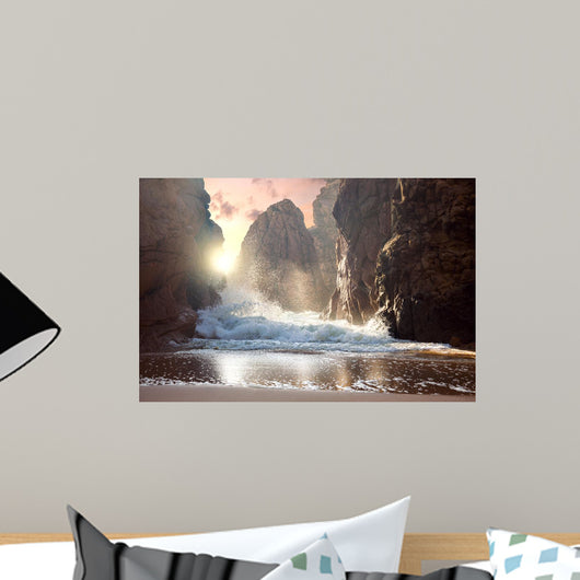 Fantastic Big Rocks and Wall Decal