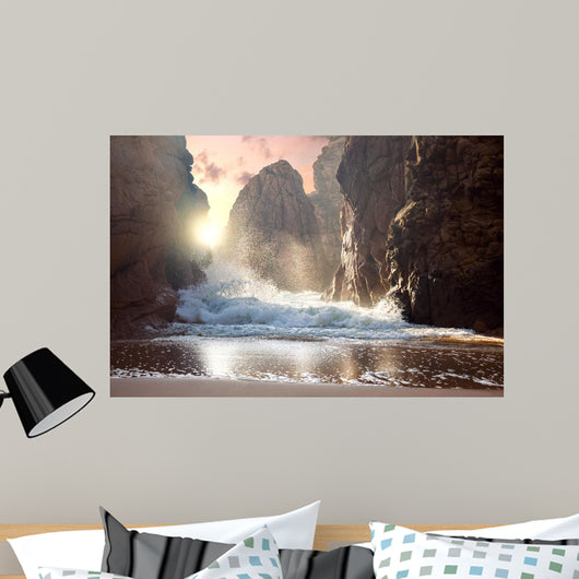 Fantastic Big Rocks and Wall Decal