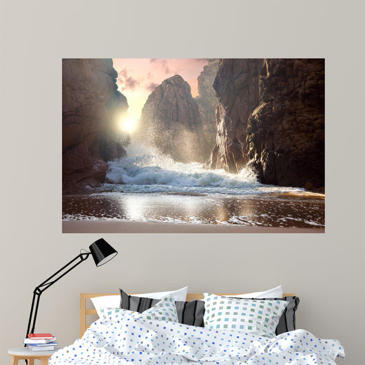 Fantastic Big Rocks and Wall Decal