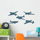 Vector Cartoon Image Set Wall Decal Sticker Set