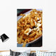 Poutine Traditionelles Fast-food Quebec Wall Decal