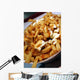 Poutine Traditionelles Fast-food Quebec Wall Decal