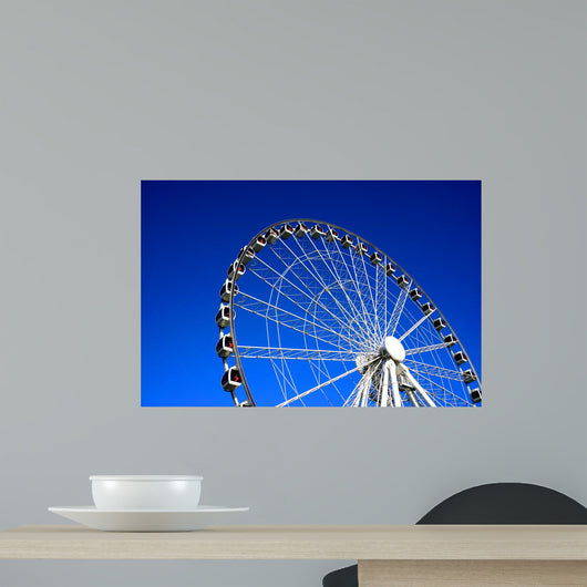 Ferris Wheel Blue Sky Wall Decal