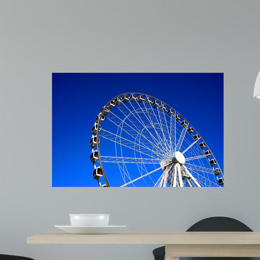 Ferris Wheel Blue Sky Wall Decal