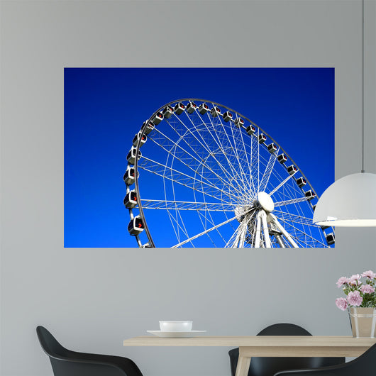 Ferris Wheel Blue Sky Wall Decal