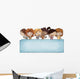 Group Kids with Tabley Wall Decal