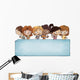 Group Kids with Tabley Wall Decal