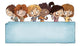 Group Kids with Tabley Wall Decal