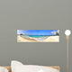Empty Tropical Beach Panorama Wall Decal Panoramic Wall Decal