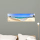 Empty Tropical Beach Panorama Wall Decal Panoramic Wall Decal