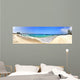 Empty Tropical Beach Panorama Wall Decal Panoramic Wall Decal