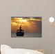 Sunrise Mexican Fishing Boat Wall Decal