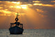 Sunrise Mexican Fishing Boat Wall Decal