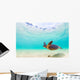 Pacific Ocean Turtle Hawaii Wall Decal