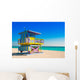 Lifeguard Tower South Beach Wall Decal
