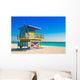 Lifeguard Tower South Beach Wall Decal