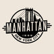 Manhattan Emblem NYC Wall Decal