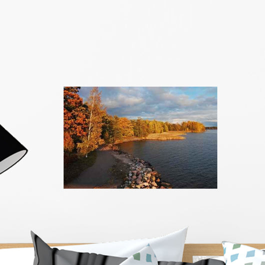 Golden Shores Wall Decal