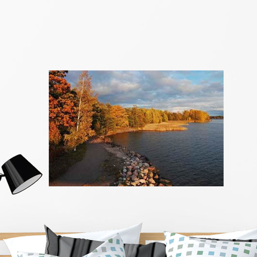 Golden Shores Wall Decal