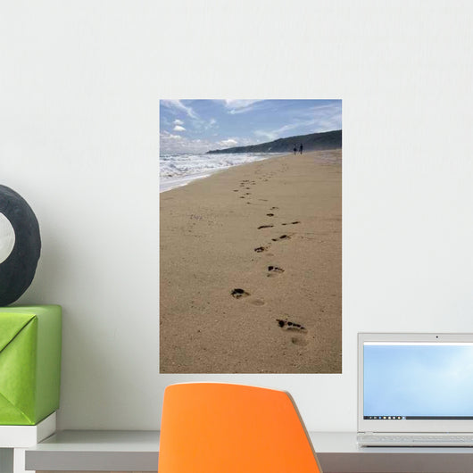 Footprint Sands Wall Decal