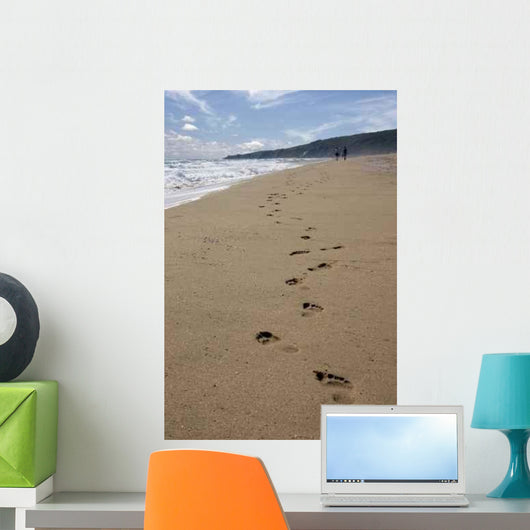 Footprint Sands Wall Decal