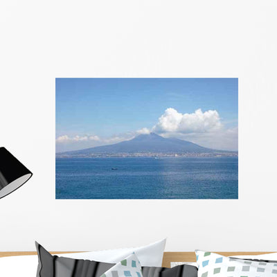 Vesuvio-naples Wall Decal shown on a wall