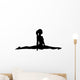 Gymnast Wall Decal