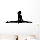 Gymnast Wall Decal