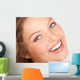 Beautiful Young Woman Smiling Wall Decal